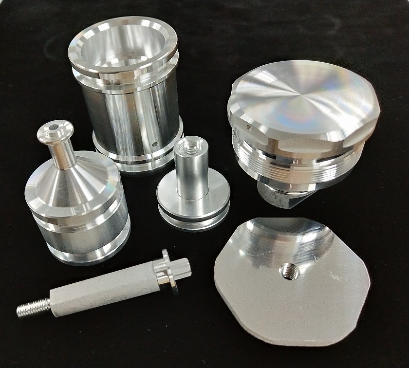 アルミの加工品